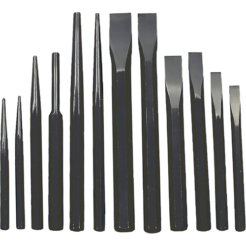 IPC-12 Jumbo Punch & Chisel Set, 12 Pieces Toolneeds Inc.