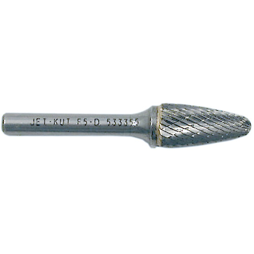 Fraise arboriforme avec extr&eacute;mit&eacute; arrondie F1-D JET-KUT, 1/4" dia., 5/8" profondeur de la coupe Toolneeds Inc.