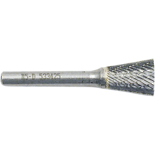 Fraise en forme de c&ocirc;ne invers&eacute;, 3/8" dia., 1/4" Tige, 3/8" Prof. de la coupe Toolneeds Inc.