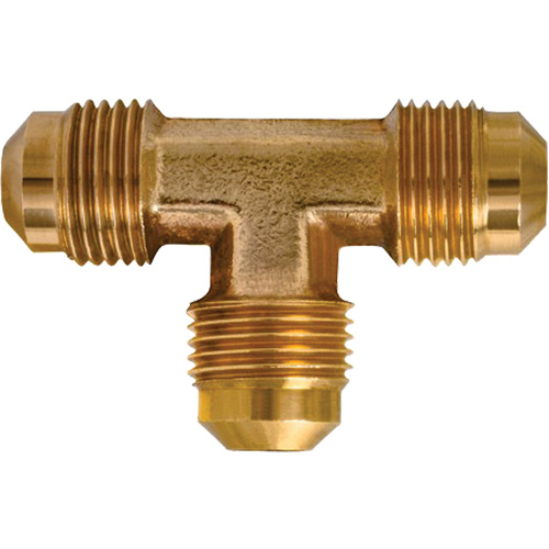 Flare Tee Forged-tube On 3 Ends, 3/8" x 3/8" x 1/4" Toolneeds Inc.