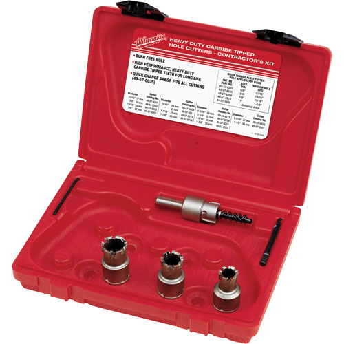 Sheet Metal Carbide Cutter Electrician's Kit, 7 Pieces Toolneeds Inc.