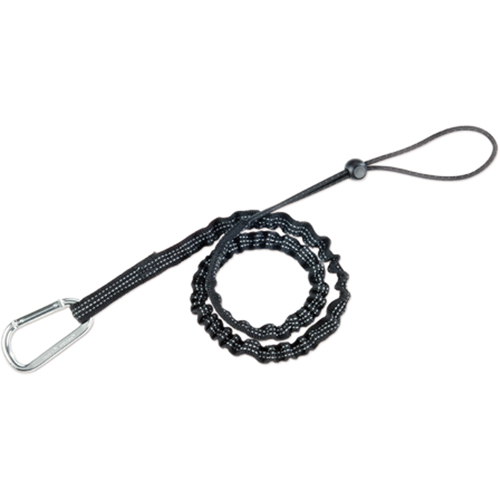 Squids&reg; 3100 Tool Lanyard, Bungee, Carabiner/Loop Toolneeds Inc.