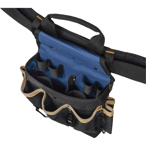 20 Pocket Tool Belt Combo, Polyester, Black Toolneeds Inc.