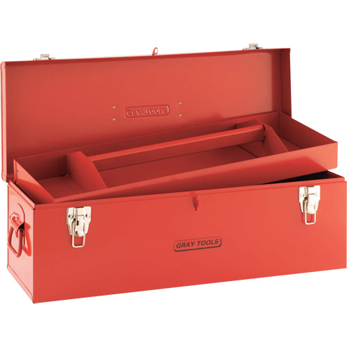 Coffre &agrave; outils, 10-3/4" P x 25-1/2" la x 10" h, Rouge Toolneeds Inc.