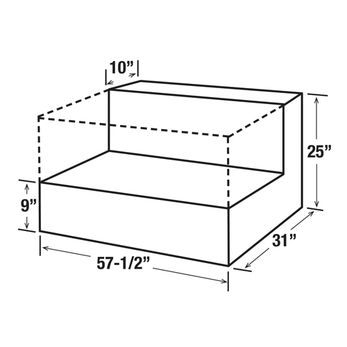 R&eacute;servoir de transfert pour carburant en aluminium, Aluminium, Capacit&eacute; 100 gal., Argent Toolneeds Inc.