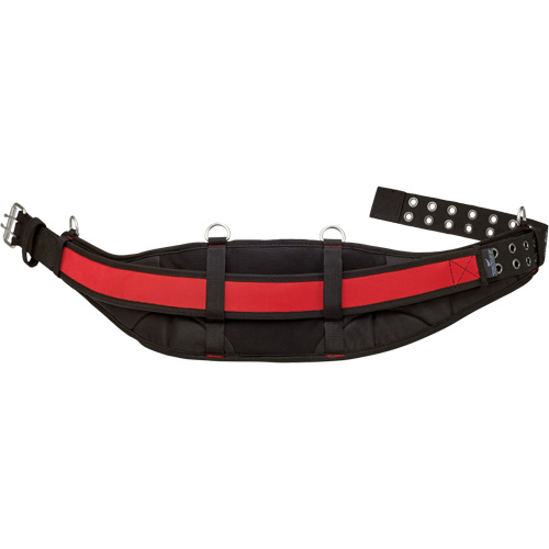 Padded Work Belt, Nylon, Black/Red Toolneeds Inc.
