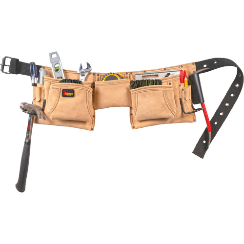 Constructor's Tool Belt, Leather, Tan Toolneeds Inc.