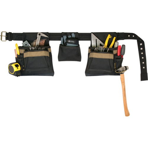 Ceinture &agrave; outils combin&eacute;e de luxe, Polyester, Noir Toolneeds Inc.