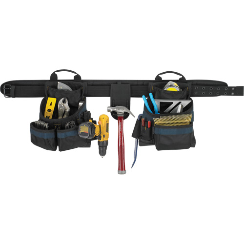 Ceinture &agrave; outils pour &eacute;lectricien, Polyester, Noir Toolneeds Inc.