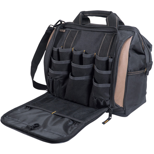 Porte-outils &agrave; compartiments multiples, Polyester, 33 pochettes, Noir Toolneeds Inc.