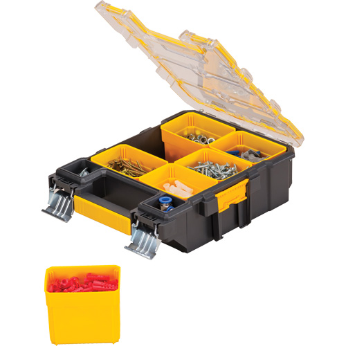 Organisateur de format moyen PRO, 4-1/2" la x 10-1/4" p x 13-3/5" h, Noir/Jaune Toolneeds Inc.