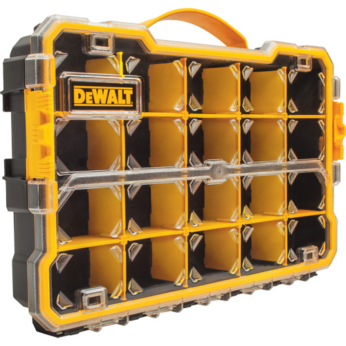 Organisateur avec compartiments PRO, 11" la x 17-5/8" p x 2-7/8" h, Noir/Jaune Toolneeds Inc.