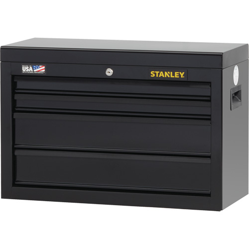 100 Series Tool Chest, 26" W, 4 Drawers, Black Toolneeds Inc.
