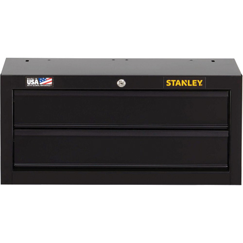 100 Series Middle Tool Chest, 26" W, 2 Drawers, Black Toolneeds Inc.