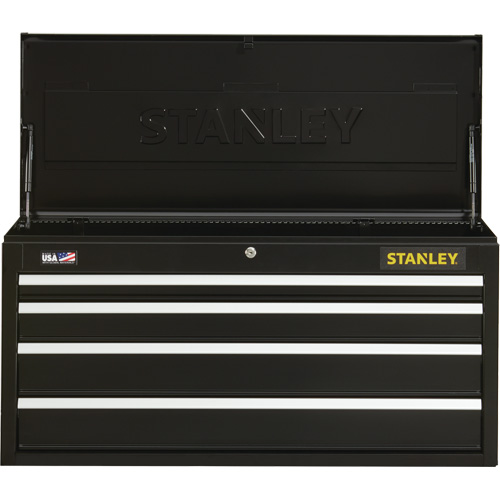 300 Series Tool Chest, 41" W, 4 Drawers, Black Toolneeds Inc.