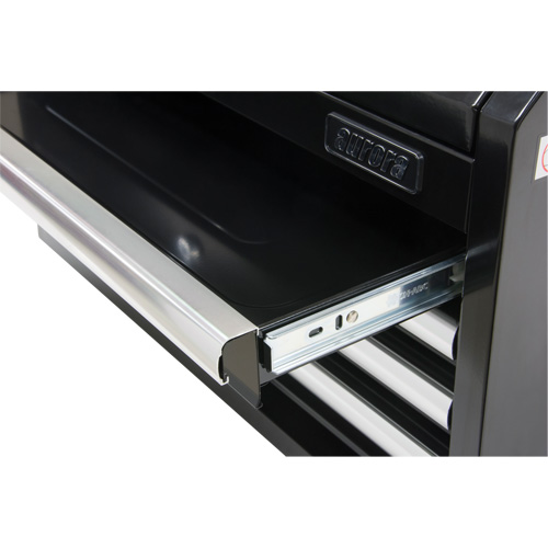 Coffre &agrave; outils industriel, 26" la, 4 tiroirs, Noir Toolneeds Inc.