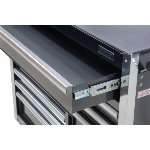 Chariot &agrave; outils industriel, 11 tiroirs, 41" la x 18-3/4" p x 39-1/3" h, Noir Toolneeds Inc.