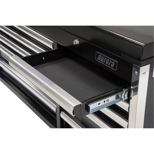 Industrial Tool Chest, 41" W, 10 Drawers, Black Toolneeds Inc.
