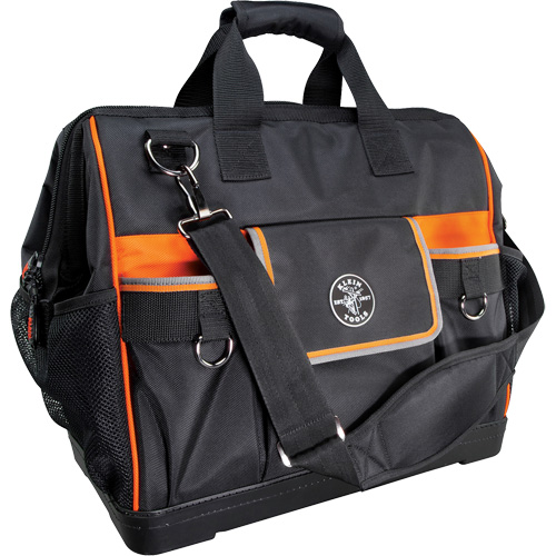 Sac &agrave; outils avec grande ouverture Tradesman Pro, Nylon balistique, 42 pochettes, Noir Toolneeds Inc.