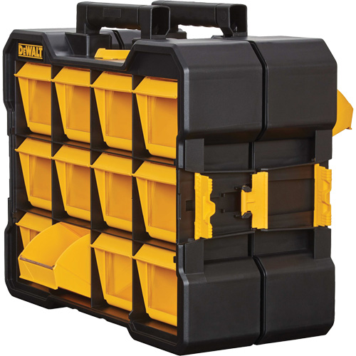 Organisateur Flip-Bin, 3-7/8" la x 17-3/4" p x 13-7/8" h, Noir/Jaune Toolneeds Inc.