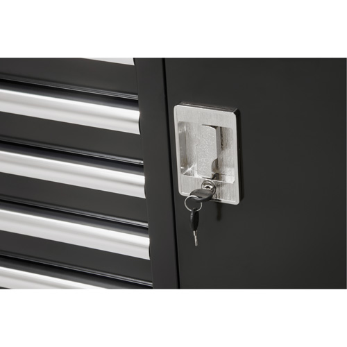 Chariot &agrave; outils industriel, 8 tiroirs, 44-3/10" la x 21-1/10" p x 36-7/10" h, Noir Toolneeds Inc.