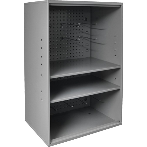 Armoire d'entreposage de produits abrasifs avec panneau perfor&eacute;, Acier, 19-7/8" x 14-1/4" x 32-3/4", Gris Toolneeds Inc.