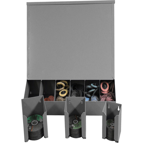 Distributeur aliment&eacute; par gravit&eacute; avec couvercle Toolneeds Inc.