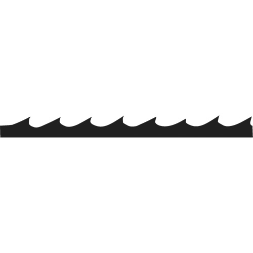 12 lames de scie &agrave; chantourner &agrave; dents libres, Coupe spirale, 0,063" la x 5" lo, 9-1/2 dents par pouce Toolneeds Inc.