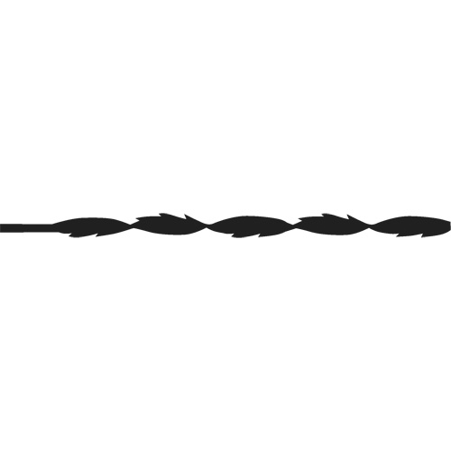 12 lames en spirale pour scie &agrave; chantourner, Coupe spirale, 0,028" la x 5" lo, 44 dents par pouce Toolneeds Inc.