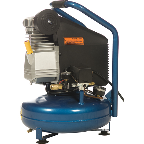 Compresseurs portatifs s&eacute;rie pour entrepreneurs - Lubrification &agrave; l'huile, entraînement direct, &eacute;lectrique, 3,3 gal. (4 gal. US), 125 PSI, 115/1 V Toolneeds Inc.