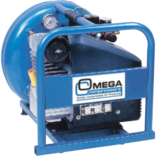 Contractor Series Air Compressors, Electric, 2.6 Gal. (3.2 US Gal), 125 PSI, 115/1 V Toolneeds Inc.