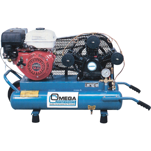 Contractor Series Air Compressors, Gas, 6.6 Gal. (8 US Gal), 125 PSI Toolneeds Inc.