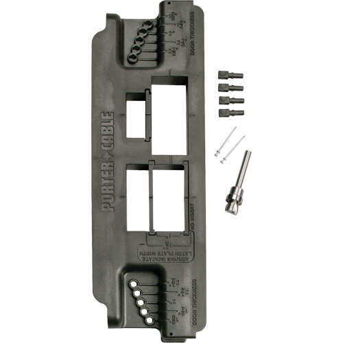 Gabarit de toupillage pour serrure et g&acirc;che Toolneeds Inc.