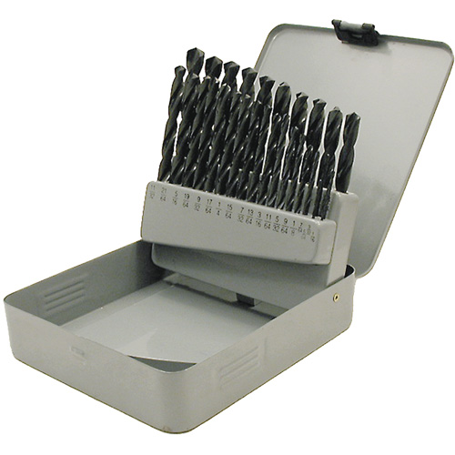 Coffret de forets en oxyde noir JET-KUT, 29 morceaux, Acier rapide Toolneeds Inc.