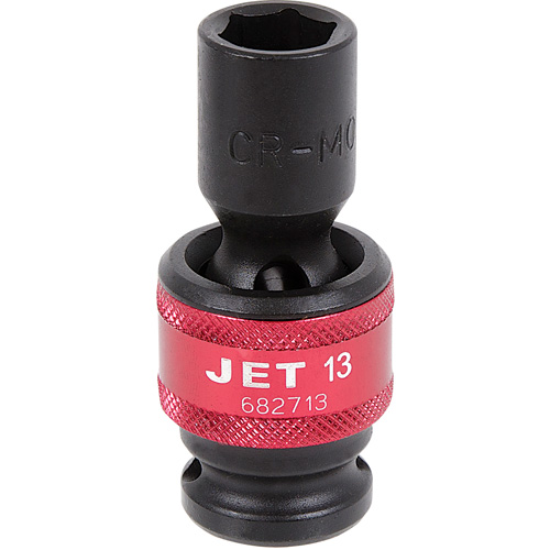 Universal Socket, Impact, 13 mm, 1/2" Drive, 6 Points Toolneeds Inc.