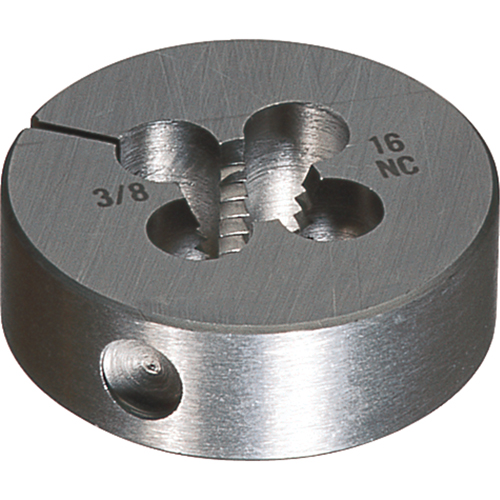 Round Adjustable Die, Bright Finish, 4-40 Thread, High Speed Steel Toolneeds Inc.