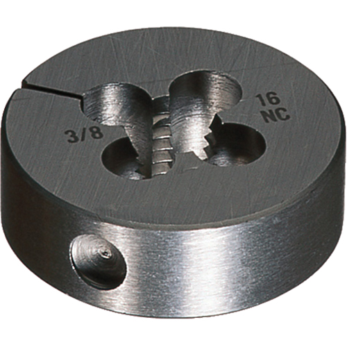 Round Adjustable Die, Bright Finish, 5/8"-11 Thread, High Speed Steel Toolneeds Inc.