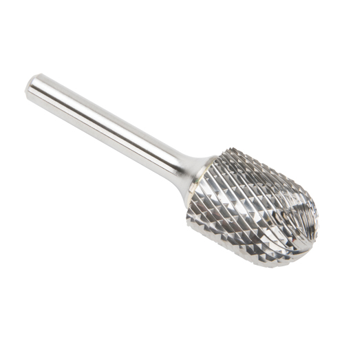 Solid Carbide Burrs - Cylinder Shape with Ball Nose, SC-7, 3/4" Dia., 25.4 mm Depth of Cut Toolneeds Inc.