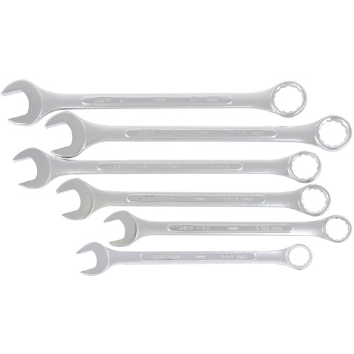 Jeux de cl&eacute;s mixtes combin&eacute;es longues enti&egrave;rement polies, Combinaison, 6 morceaux, Imp&eacute;rial Toolneeds Inc.