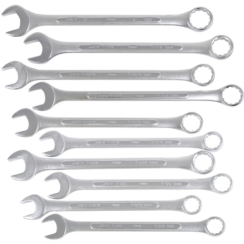 JCW-10-2 10-Piece Combination Wrench Set, 10 Pieces, Imperial Toolneeds Inc.
