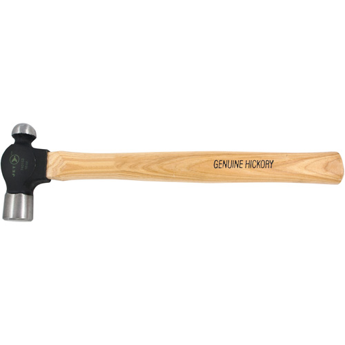 Heavy-Duty Hickory Handle Ball Pein Hammer, 16 oz. Head Weight, Wood Handle Toolneeds Inc.