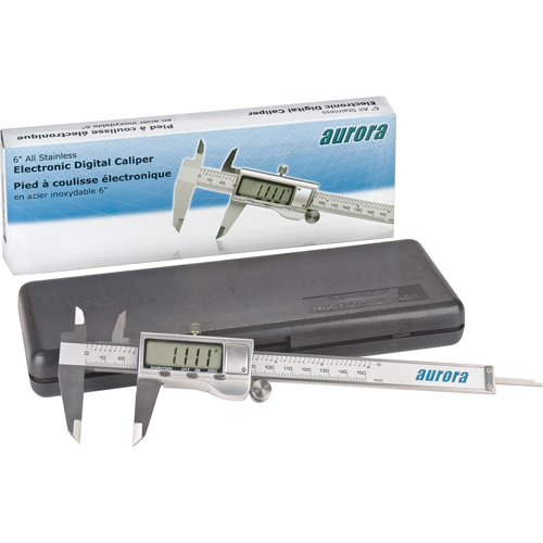 Electronic Digital Calipers, 0.001" (0.03 mm) Resolution, 0 - 6" (0 - 152 mm) Range Toolneeds Inc.