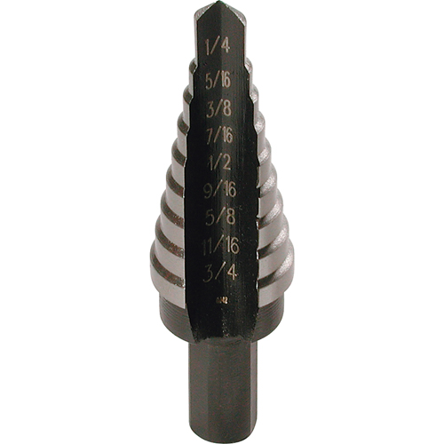 Step Drills, 1/16" Increments Toolneeds Inc.