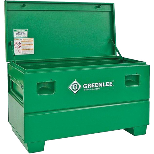Jobsite Chest, 48" x 24" x 25", Steel, Green Toolneeds Inc.