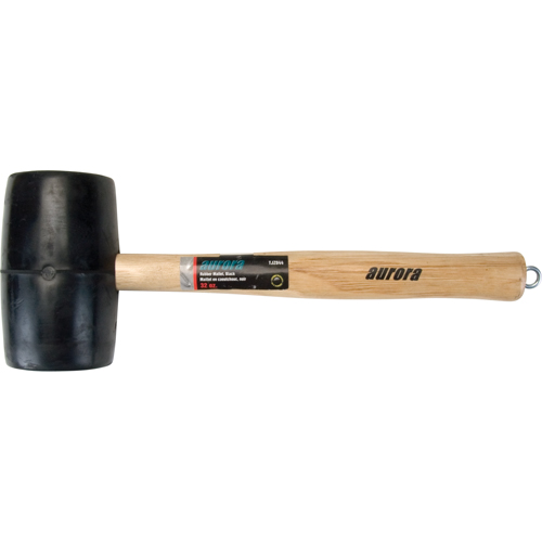 Rubber Mallet, 32 oz., Wood Handle Toolneeds Inc.