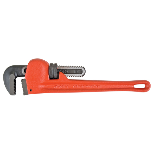 Pipe Wrench, 2" Jaw Capacity, 12" Long, Powder Coated Finish Toolneeds Inc.
