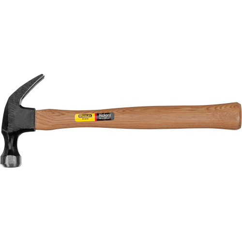 Hammer, 16 oz., Wood Handle, 5-6/25" L Toolneeds Inc.