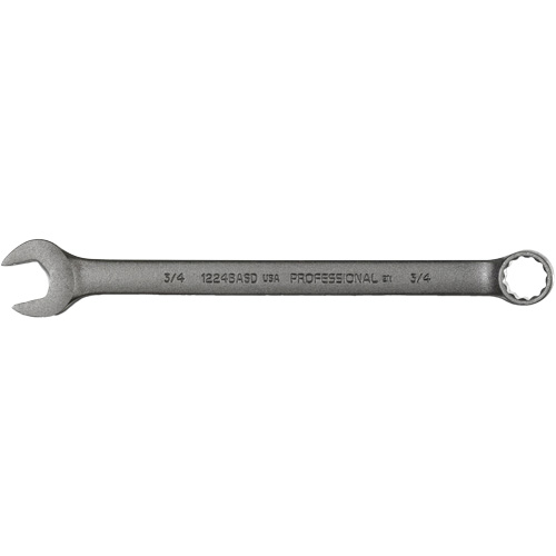 Combination Wrench, 12 Point, 3/4", Black Oxide Finish Toolneeds Inc.