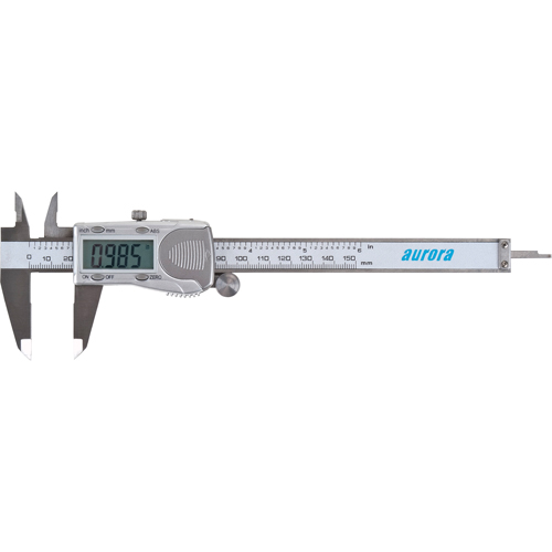 Pieds &agrave; coulisse num&eacute;riques & &eacute;lectroniques, R&eacute;solution de 0,001" (0,03 mm), 0 - 6" (0 - 152 mm) gamme de mesure Toolneeds Inc.