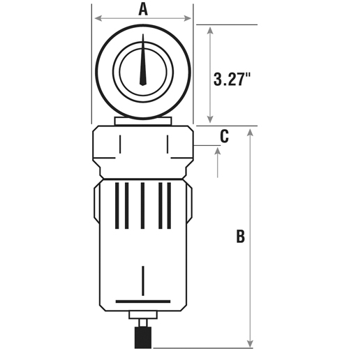 Compressed Air Filters, Modular, 3/4" NPT, Automatic Drain Toolneeds Inc.